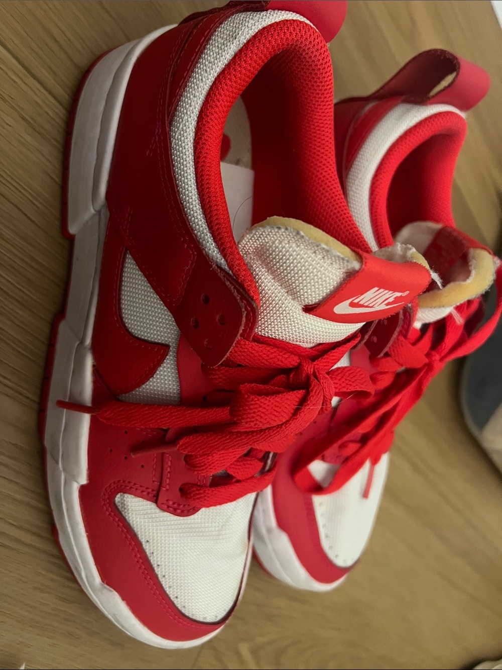 Nike Women's Low-Top Sneakers in Pink and White